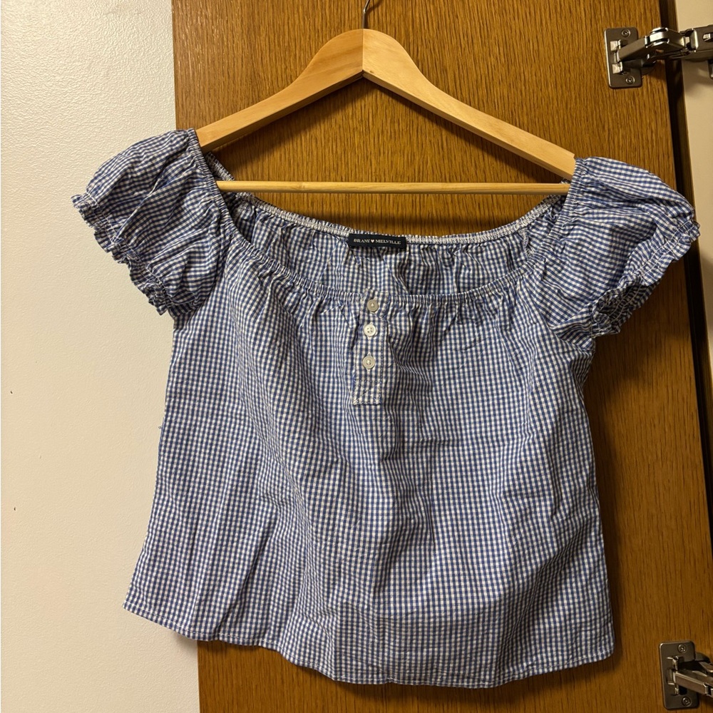 Brandy Melville Gingham Top